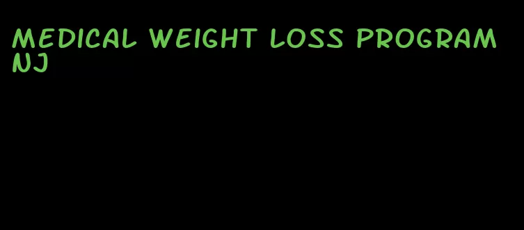 medical weight loss program nj