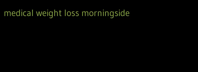 medical weight loss morningside