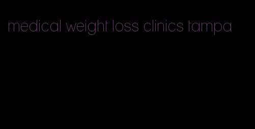 medical weight loss clinics tampa