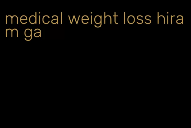 medical weight loss hiram ga