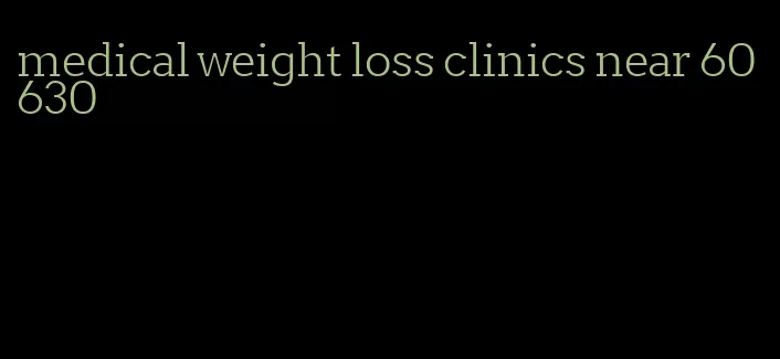 medical weight loss clinics near 60630