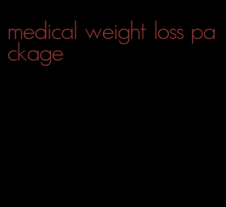 medical weight loss package