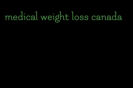 medical weight loss canada