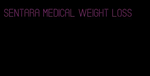 sentara medical weight loss