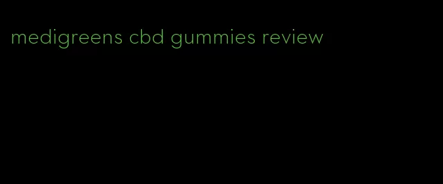 medigreens cbd gummies review