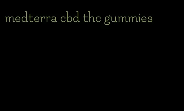 medterra cbd thc gummies