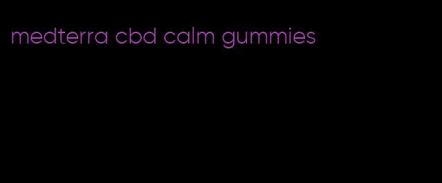 medterra cbd calm gummies