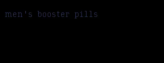 men's booster pills