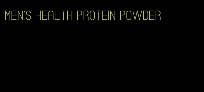 men's health protein powder