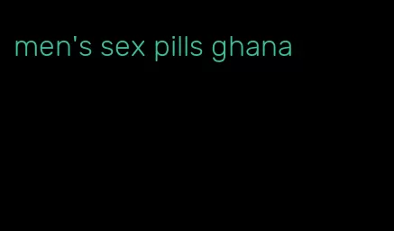 men's sex pills ghana