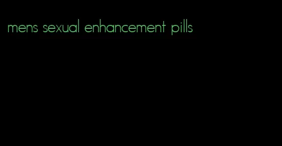 mens sexual enhancement pills