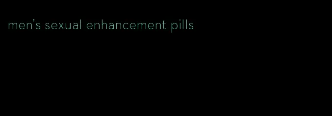 men's sexual enhancement pills