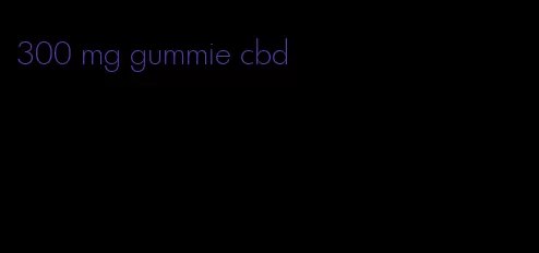 300 mg gummie cbd