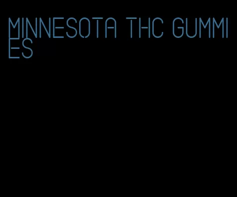 minnesota thc gummies