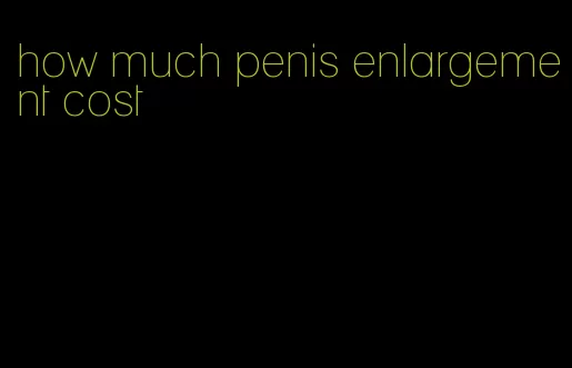 how much penis enlargement cost