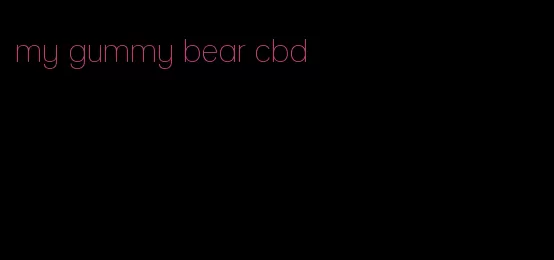 my gummy bear cbd