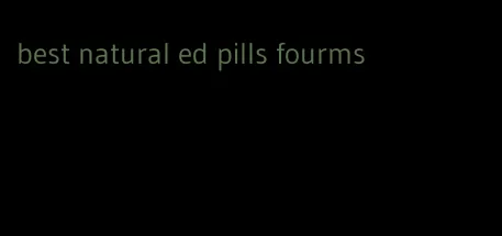 best natural ed pills fourms