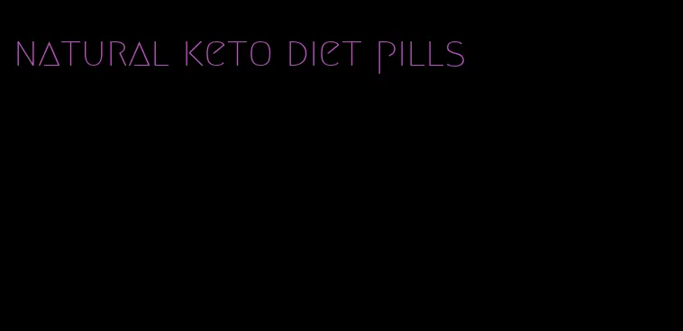 natural keto diet pills