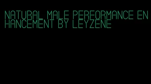 natural male performance enhancement by leyzene