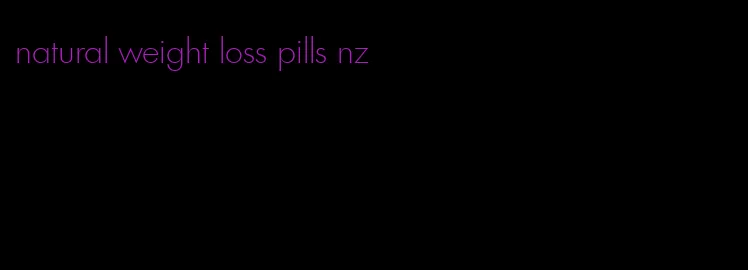 natural weight loss pills nz