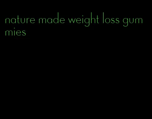 nature made weight loss gummies