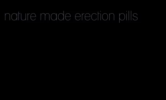 nature made erection pills