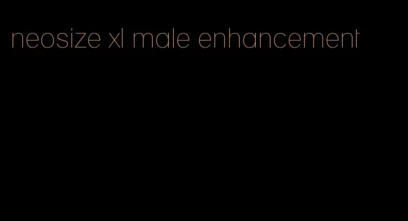 neosize xl male enhancement