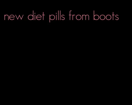 new diet pills from boots