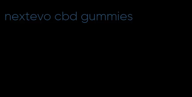 nextevo cbd gummies