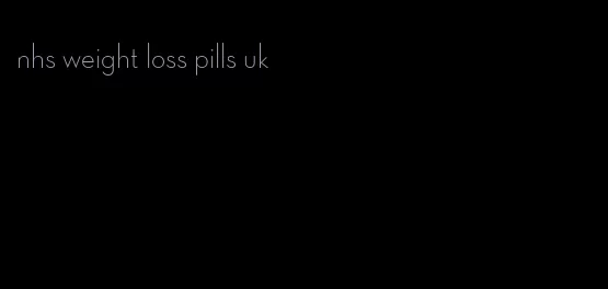 nhs weight loss pills uk