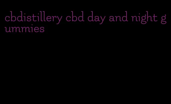 cbdistillery cbd day and night gummies