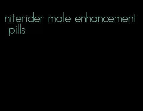 niterider male enhancement pills