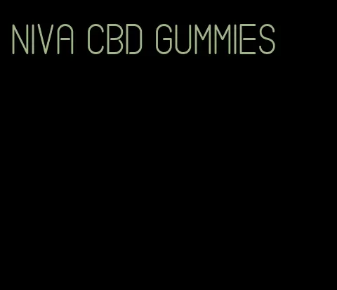 niva cbd gummies