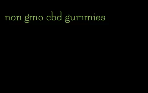 non gmo cbd gummies