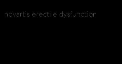 novartis erectile dysfunction