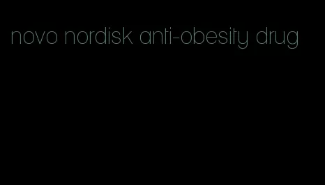 novo nordisk anti-obesity drug