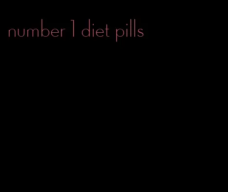 number 1 diet pills