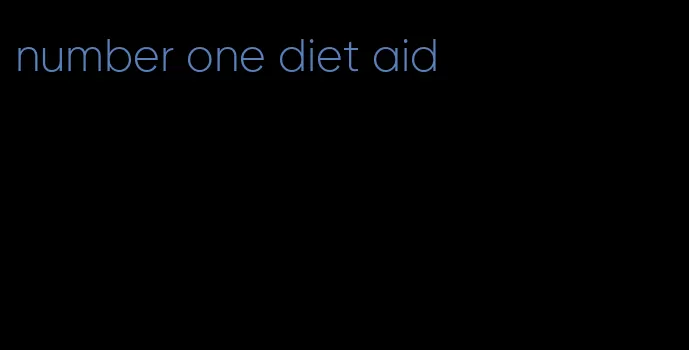 number one diet aid