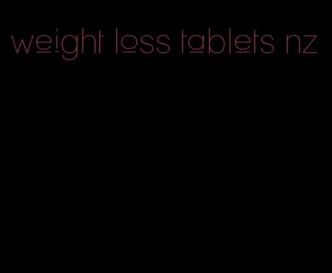 weight loss tablets nz