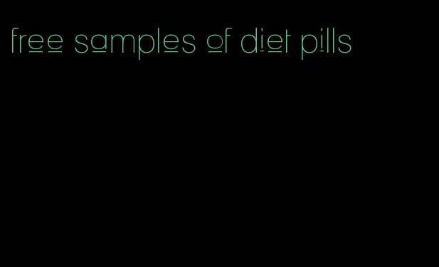 free samples of diet pills