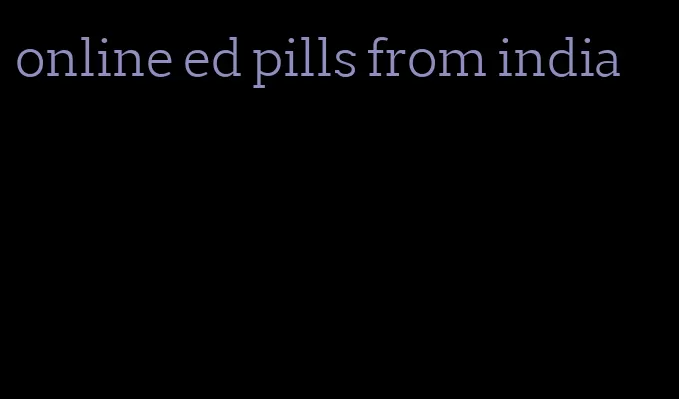 online ed pills from india