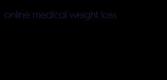 online medical weight loss