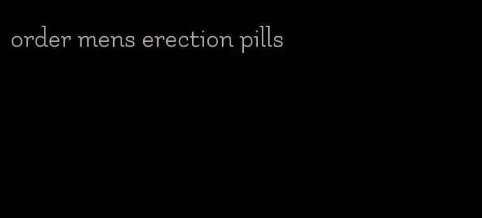 order mens erection pills