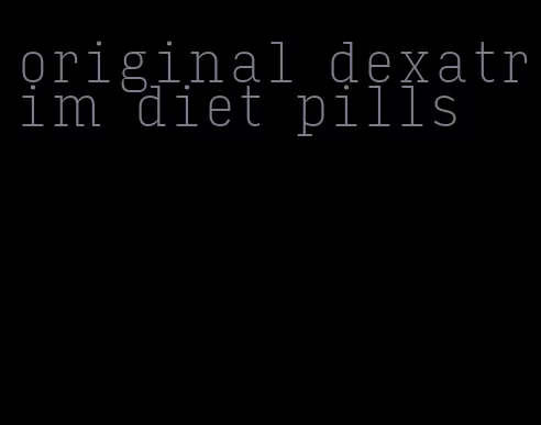 original dexatrim diet pills