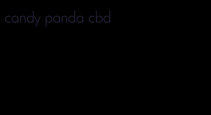 candy panda cbd