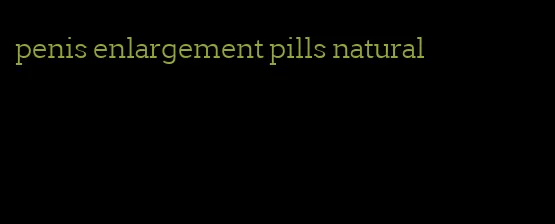 penis enlargement pills natural