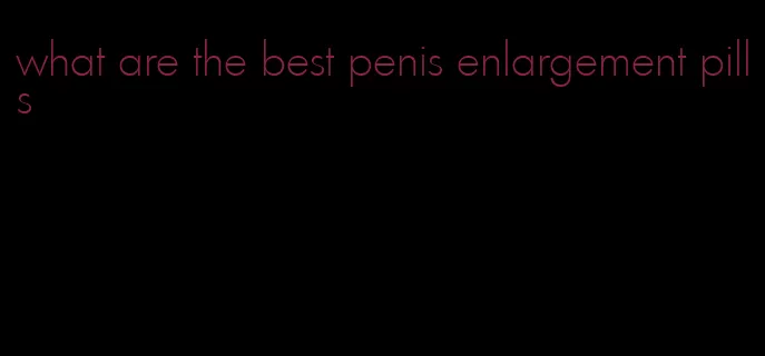 what are the best penis enlargement pills