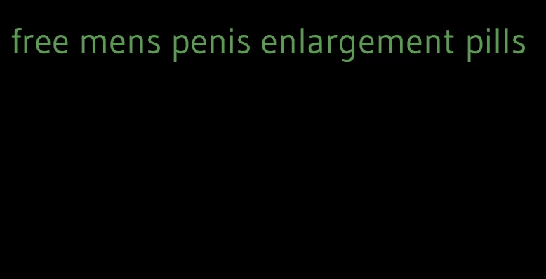 free mens penis enlargement pills