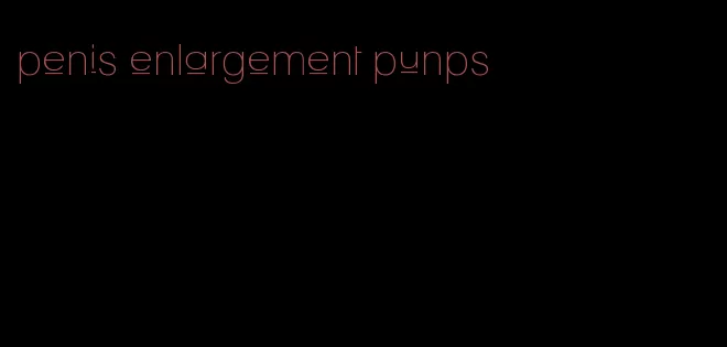 penis enlargement punps