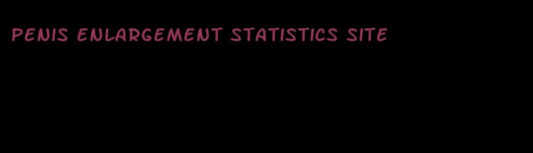 penis enlargement statistics site